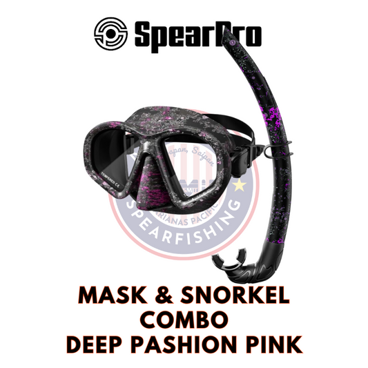 SpearPro Venom Mask & Snorkel Combo | Spearfishing & Diving Mask