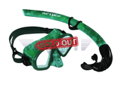 Apnea Freediving Ecosys Mask And Snorkel Combo Seafoam Green Masks