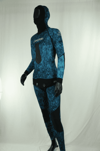 Cressi Blue Hunter 2 pcs 2 mm Camouflage Wetsuits(Only Top)