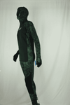 Cressi Cobia Green Camo Hooded Rash Guard - Neoprene Padded Chest Wetsuit / Rashguard