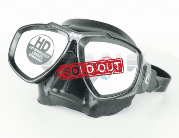 Cressi Focus diving mask including prescription lenses