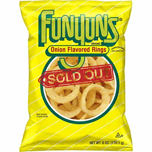 Funyuns Onion Rings Chips