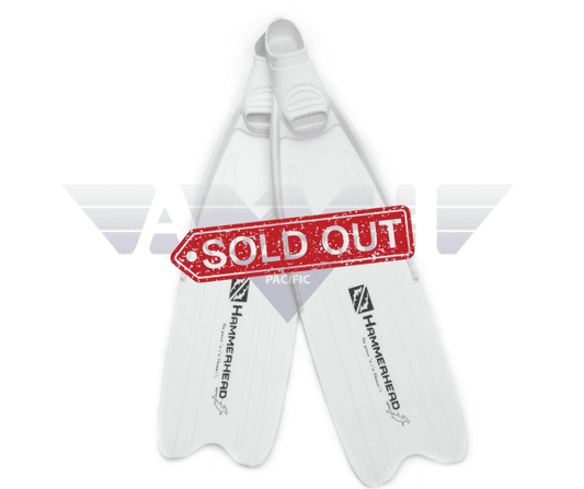 Hammerhead Kaudal Fins White 4-5