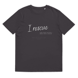 I Rescue Organic Cotton T-Shirt Anthracite / S