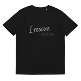 I Rescue Organic Cotton T-Shirt Black / S