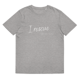 I Rescue Organic Cotton T-Shirt Heather Grey / S