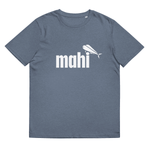 Mahi Organic Cotton T-Shirt Dark Heather Blue / S