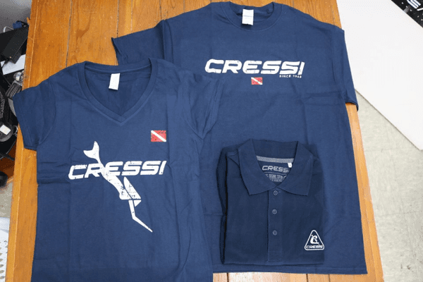 Mens Cressi Limited T-Shirt 100% Organic Cotton