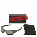 Oakley Valve Sunglasses - Dark Grey / Emerald Iridium Polarized