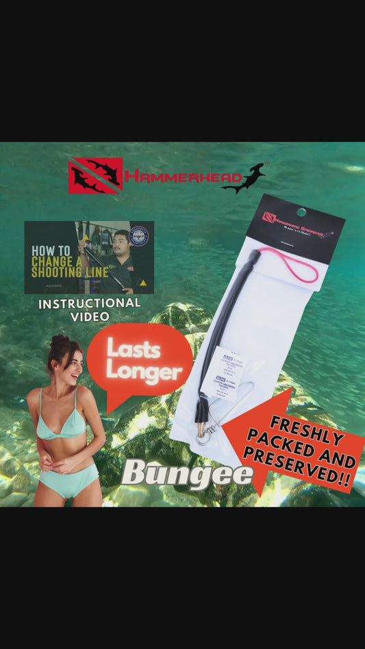 HammerHead Standard Bungee w/Snap + Instructional Video