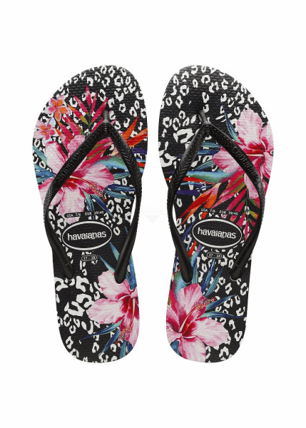 Slim Animal Floral Sandal Sandals