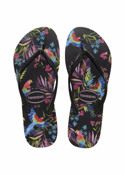 Slim Tropical Floral Sandal Sandals