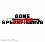 Spearfishing Vinyl Sticker Decal 3 Apparel