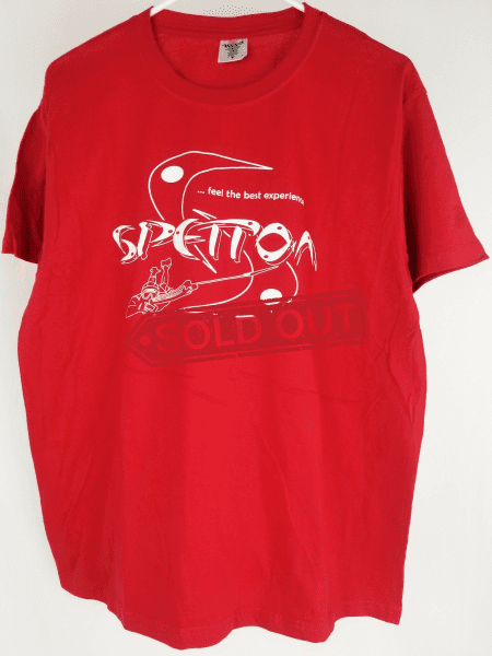 Spetton T-Shirt S / Red/white Apparel