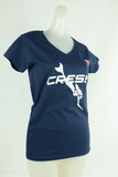 Womens Cressi Limited T-Shirt 100% Organic Cotton Apparel