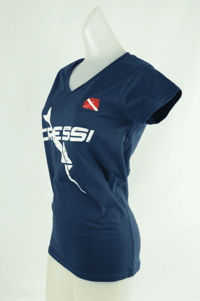 Womens Cressi Limited T-Shirt 100% Organic Cotton
