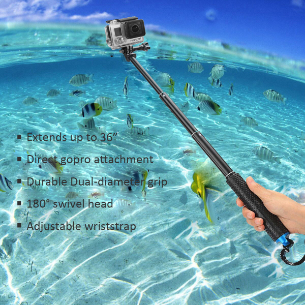 Gopro Underwater Selfie Stick Gopro