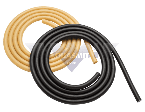 Riffe 9.5 Mm Black Over Amber Pole Spear Bulk Rubber(Price Per Inch) Rubber Bands