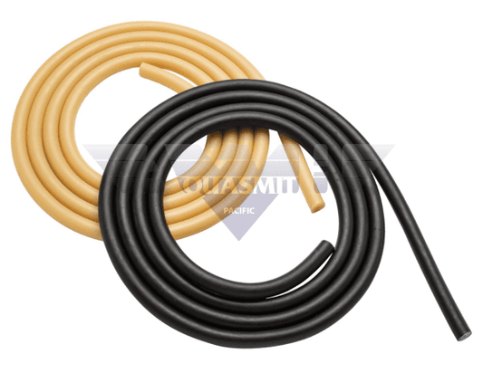 Riffe 9.5 Mm Black Over Amber Pole Spear Bulk Rubber(Price Per Inch) Rubber Bands